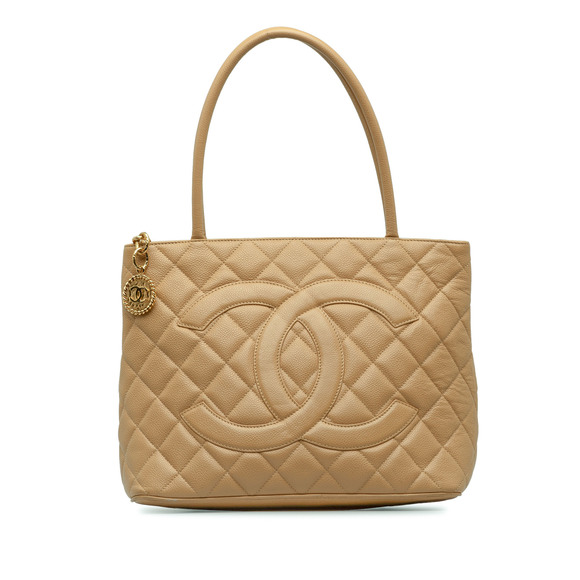Pre-Loved Chanel Caviar Medallion Tote - Picture 1 of 11